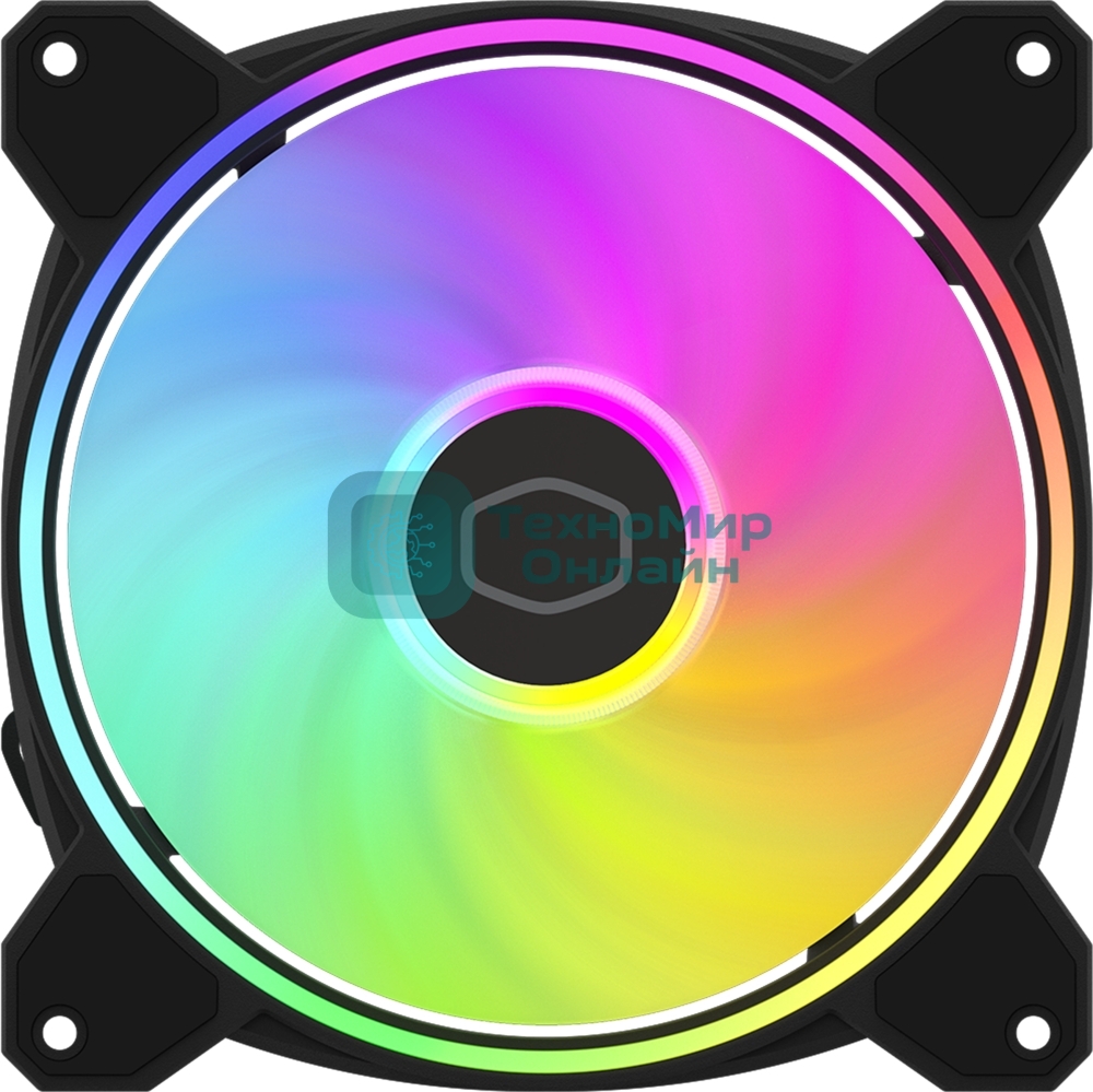 Вентилятор для корпуса 1 Ватт MasterFan MF140 Halo2