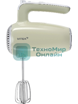 Миксер ручной Vitek VT-HM3002 800 Вт, фисташковый
