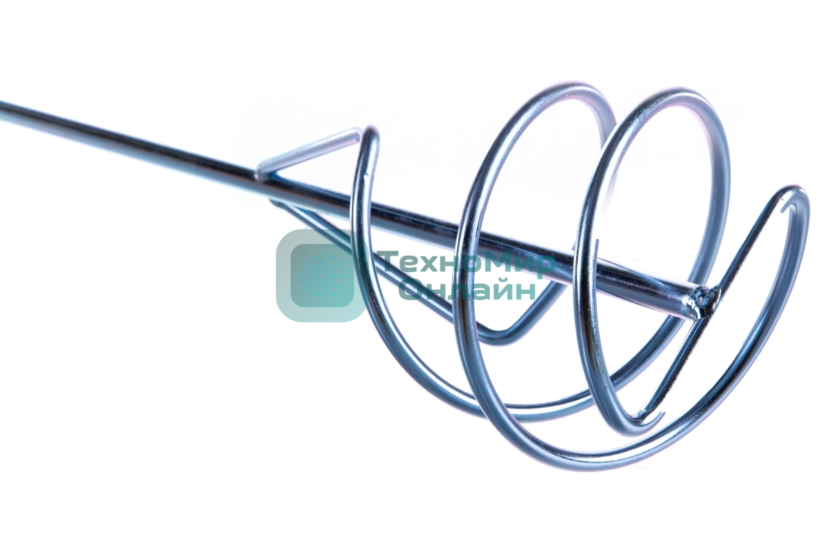 Миксер для песчано-гравийных смесей Denzel, 100 х 450 мм, оцинкованный, хвостовик SDS Plus