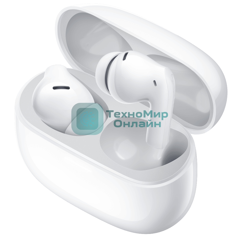 Наушники TWS Xiaomi Redmi Buds 5 Pro белый, внутриканальные, Bluetooth, активное шумоподавление, до 10 ч