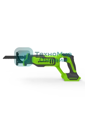 Пила сабельная аккумуляторная GreenWorks GPT-BLRS-1, 24V, без АКБ и ЗУ (1200607)