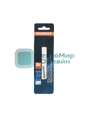 Сверло EDGE by PATRIOT по металлу 1,0 мм, 3шт в блистере