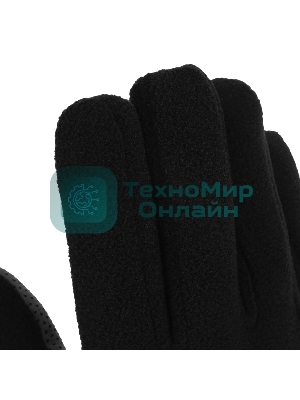 Перчатки универсальные Denzel двойные, ПВХ нанесение, размер 8