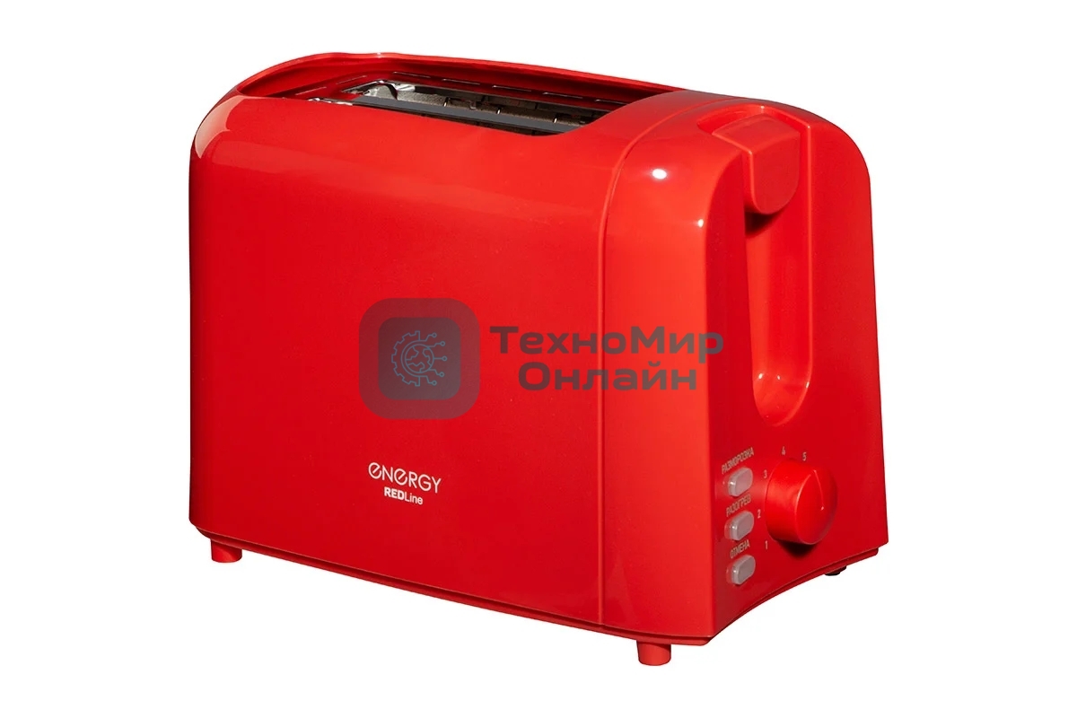 Тостер ENERGY EN-261 красный (106191)