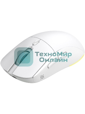 Мышь беспроводная/проводная Defender Stone GM-551 белый, 7200 dpi, радиоканал, Bluetooth, USB, кнопки - 7