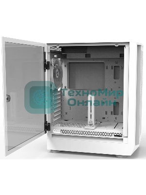 Компьютерный корпус ZALMAN i6, EATX, WHITE, FRONT MESH, WINDOW, 2x3.5