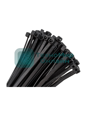 Хомут кабельный 3.6х200 нейл. черный (уп. 100 шт) EKF plc-cb-3.6x200
