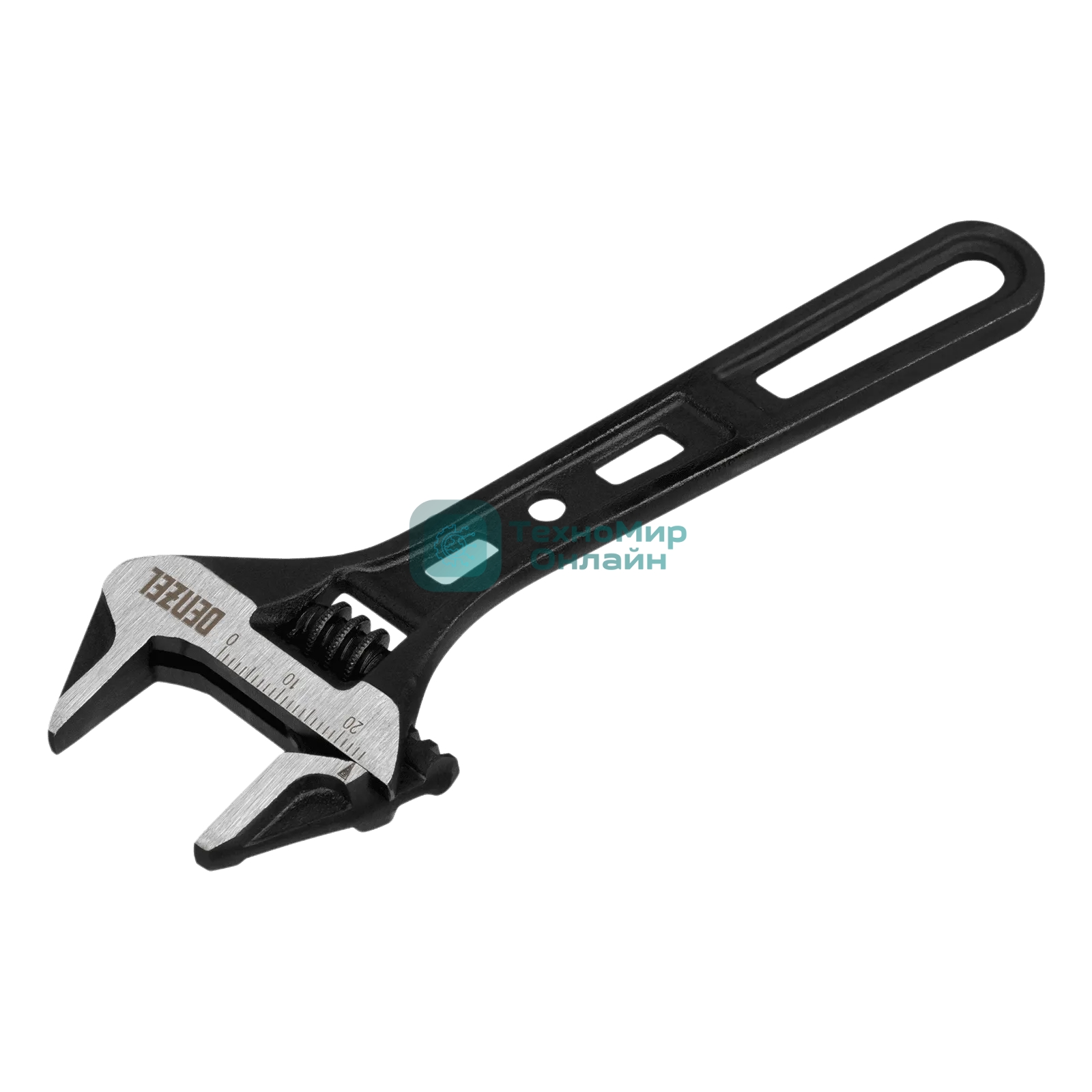 Ключ разводной Denzel 150 мм, CrV, кованый