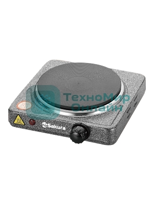 Плита настольная электрическая Sakura ПЭ-01 графит