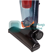 Пылесос вертикальный Endever SkyClean VC-294 черный/оранжевый, питание от сети, 120 Вт, уборка сухая, пылесборник 1.5 л