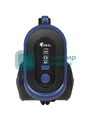 Пылесос IDEAL МП-2000 синий, 450/2200 Вт, уборка сухая, пылесборник контейнер 2 л