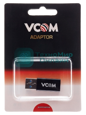 Адаптер VCOM USB3.0 TypeC (F) <-->USB3.0 (M)
