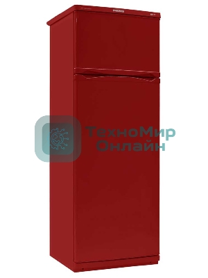 Холодильник Pozis-МИР-244-1 рубиновый двухкамерный 230/60 л морозилка сверху, капельная система
