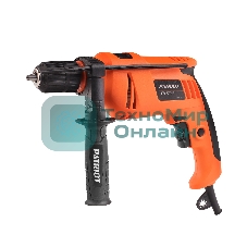Дрель электрическая ударная PATRIOT FD 770HL, 770Вт, 2800об/мин, 44800уд/мин, макс. диаметр сверления 13мм, быстрозажимной патрон