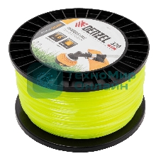 Леска для триммера Denzel квадрат 1,6мм х 370м, на DIN катушке FLEX CORD