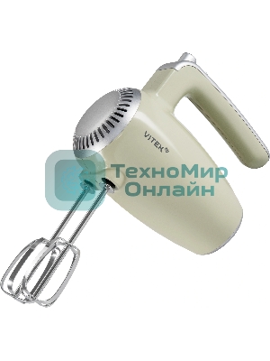Миксер ручной Vitek VT-HM3002 800 Вт, фисташковый