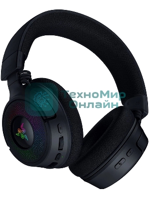 Гарнитура Razer Kraken V4 чёрный, беспроводная, bluetooth, до 70 ч, подсветка