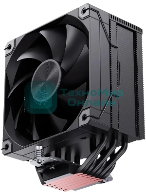 Устройство охлаждения(кулер) Bloody AC-12 Soc-AM5/AM4/1200/1700/1851 черный 4-pin 14-26dB Al+Cu 230W 582gr Ret (AC-12-230-BK)