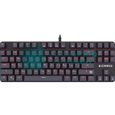 Клавиатура проводная Defender MECHANICAL MECHANOID GK-581 RU BLK