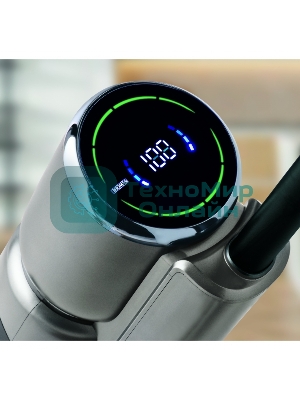 Пылесос вертикальный Thomas AQUA FLOORCLEANER CORDLESS (785501) серый, питание от аккумулятора, 21 Вт, уборка влажная, пылесборник 0.72 л, работа от АКБ max 35 мин.