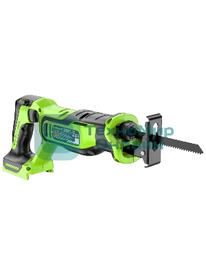 Пила сабельная аккумуляторная GreenWorks GPT-BLRS-1, 24V, без АКБ и ЗУ (1200607)