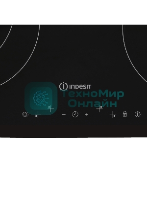 Электрическая варочная панель Indesit IRT 660, независимая, черный