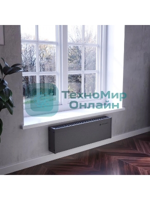 Конвектор электрический Neoclima Nano 1500B черный, 1500 Вт, 20 м2, термостат