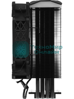 Устройство охлаждения(кулер) Accord ACC-4PS12 ARGb Soc-AM5/AM4/1200/1700/1851 черный 4-pin 37dB Al+Cu 180W 610gr brown box