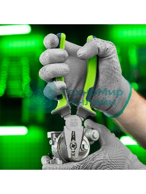 Плоскогубцы Сибртех комбинированные, 200 мм, фосфатирование, трехкомпонентные рукоятки