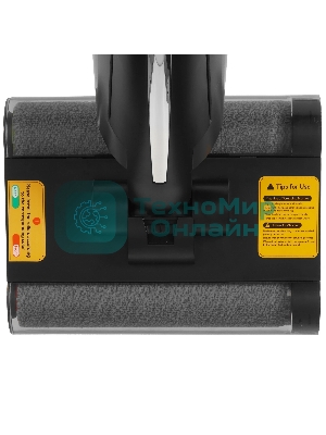 Пылесос вертикальный моющий Deerma DEM-VX96W серый, питание от аккумулятора, 160 Вт, уборка сухая/влажная, пылесборник 0.6 л