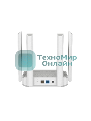 Маршрутизатор Netcraze Challenger Мультигигабитный интернет-центр с Mesh Wi-Fi 6 AX3000, 2 портами 2.5 Gigabit Ethernet и переключателем режима роутер/ретранслятор