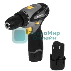 Дрель-шуруповерт Ovk Tools OTCS1AA-12V-1.5A, 12 В, 1,5 Ач, 26 Нм, щеточный