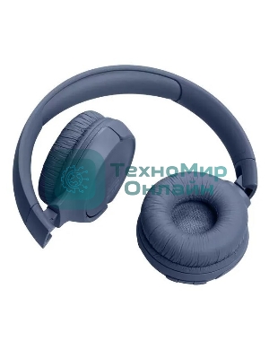 Беспроводные наушники JBL Tune 520BT синий, накладные, Bluetooth, быстрая зарядка
