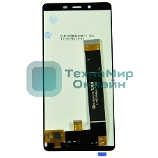 Дисплей для Nokia 1 Plus, черный