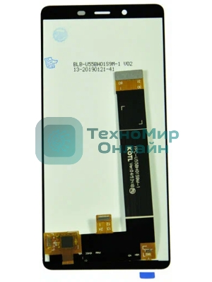 Дисплей для Nokia 1 Plus, черный