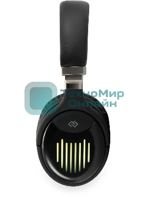 Беспроводные/проводные наушники Digma BT-16 черный, накладные, Bluetooth + проводной, складная конструкция, до 10 ч