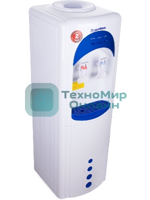 Кулер для воды Aqua Work 17LWR, верхняя загрузка, без нагрева, без охлаждения, белый/синий