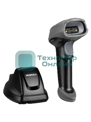 Сканер штрих-кода ручной Mindeo CS2291-HD 2D имидж, беспроводной, USB, Bluetooth, черный