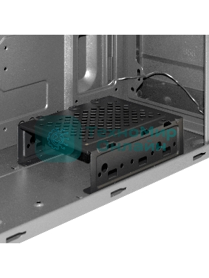 Компьютерный корпус Miditower ExeGate XP-332-UNS450 (ATX, БП UNS450 с вент. 12см, 2хUSB, аудио, черный)