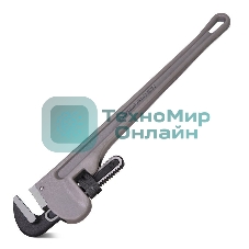 Трубный ключ Стиллсона облегченный Deli DL105024 550мм, максимальное открытие 73мм, Cr-Mo + алюминиевый сплав