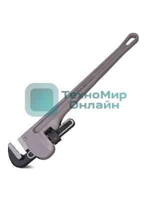 Трубный ключ Стиллсона облегченный Deli DL105024 550мм, максимальное открытие 73мм, Cr-Mo + алюминиевый сплав