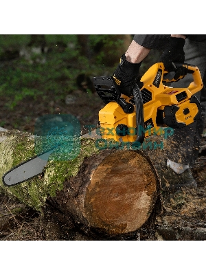 Пила цепная аккумуляторная бесщет. Denzel RCS 400-62, 400 мм, Li-ion, 62В