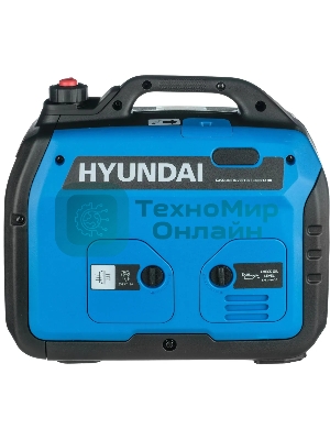 Электрогенератор бензиновый инверторный Hyundai HHY 2050Si, 2.3 кВт, 74 дБ, 18 кг