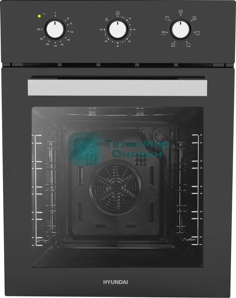 Духовой шкаф электрический Hyundai HEO 45311 BG черный