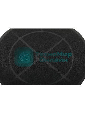 Комплект фильтров Hyundai HCF 00 черный (2шт.)