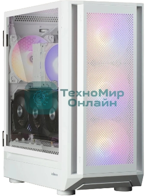 Компьютерный корпус ZALMAN i6, EATX, WHITE, FRONT MESH, WINDOW, 2x3.5