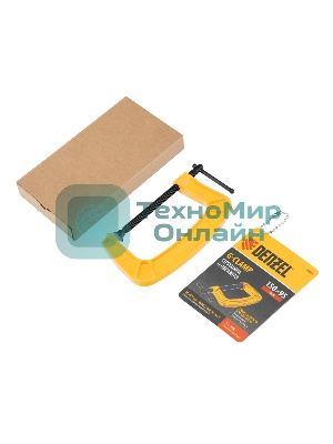 Струбцина Denzel G-образная, усиленная, 150 мм