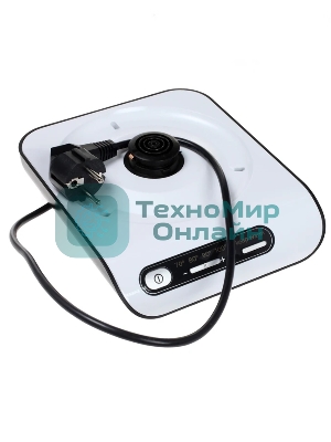 Чайник электрический Bosch TWK8611P 1.5 л, 2400 Вт, белый/серебристый (корпус: нержавеющая сталь)