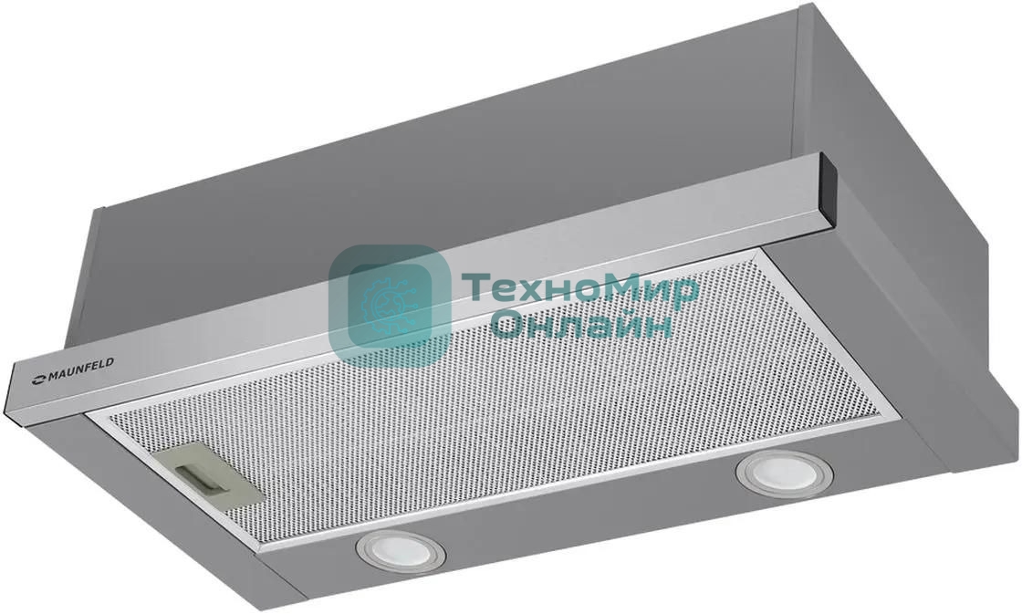Вытяжка встраиваемая Maunfeld VS Light 60 нержавеющая сталь, 60 см, 520 куб. м/ч, 56 дБ
