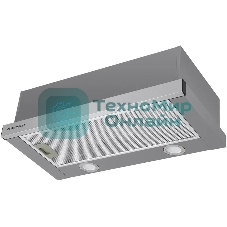 Вытяжка встраиваемая Maunfeld VS Light 60 нержавеющая сталь, 60 см, 520 куб. м/ч, 56 дБ